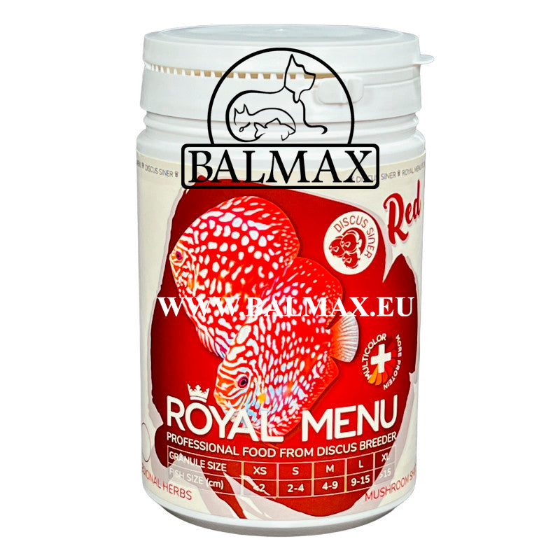 Royal Menu DISCUS SINER RED XL, pokarm dla ryb rozmiar powyżej 15 cm, fish food, 1000 ml/400 g